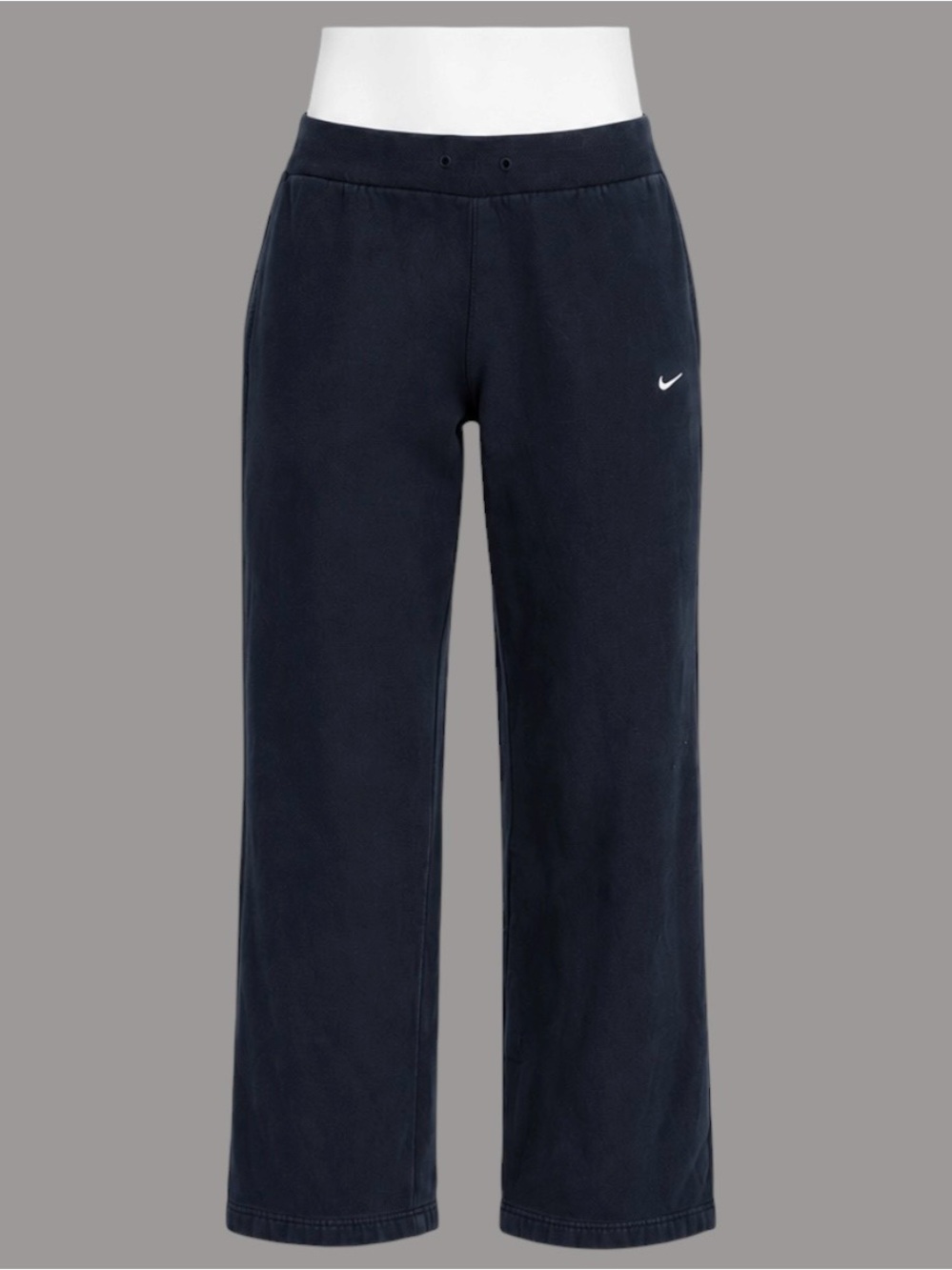 Nike Navy Cropped Sweatpants